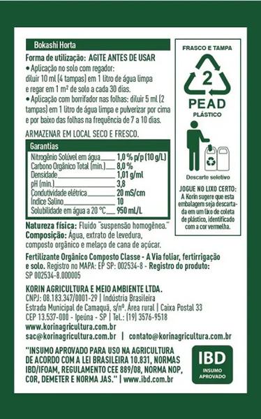 Enraizador Bokashi Orgânico Líquido Korin 100ml Imagem de Enraizador Bokashi Orgânico Líquido Korin 100ml