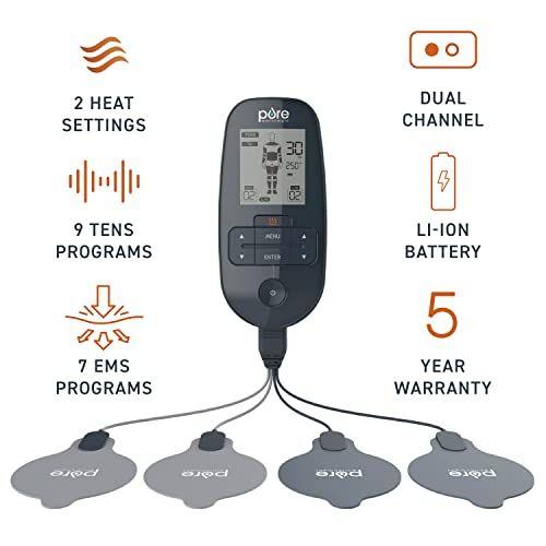 Imagem de Enriquecimento Puro PurePulse Trio TENS & EMS Muscle Stimula