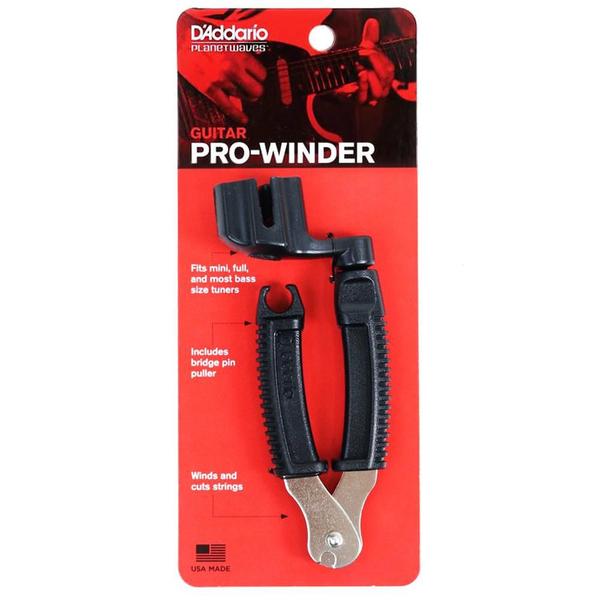 Enrolador de Corda com Alicate para cortar cordas PROWINDER DP0002- Planet Waves Imagem de Enrolador de Corda com Alicate para cortar cordas PROWINDER DP0002- Planet Waves