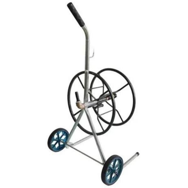 Enrolador Mangueira Suporte Carrinho Quintal Até 30M Preto - A.F.S Imagem de Enrolador Mangueira Suporte Carrinho Quintal Até 30M Preto