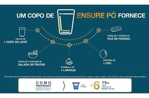 Imagem de Ensure Para Idosos 400g Para Que Serve 28 Vitaminas