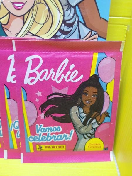 Imagem de Envelope Barbie Aniversário 65 Anos, 5 Envelopes = 25 Cromos + Album Capa Cartão