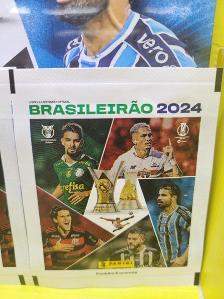 Imagem de Envelope Brasileirão 2024, 40 Envelopes = 200 Cromos + Album Capa Dura