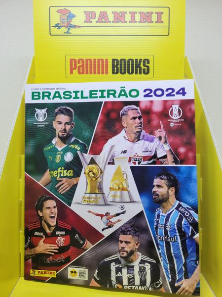 Imagem de Envelope Brasileirão 2024, 5 Envelopes = 25 Cromos + Album Capa Cartão