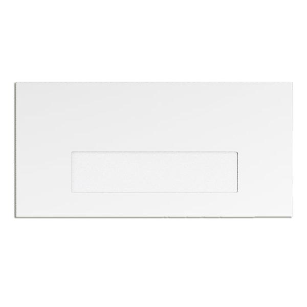 Imagem de Envelope C Janela Branco ofício 114x229 75 Gr Kit 50