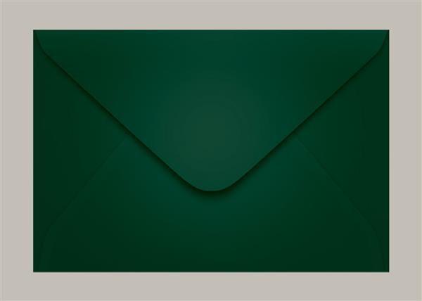 Imagem de Envelope Convite 235x160 Verde Escuro Brasil