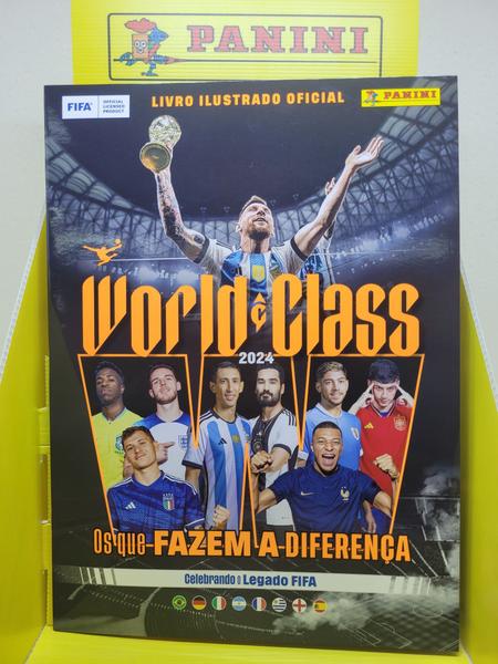 Imagem de Envelope Fifa World Class 2024, 30 Envelopes = 150 Cromos + Album Capa Cartão