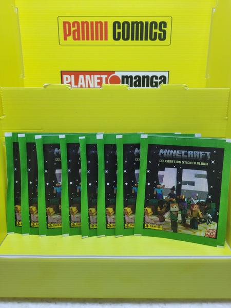 Imagem de Envelope Minecraft, 5 Envelopes = 25 Cromos + Album Capa Mole