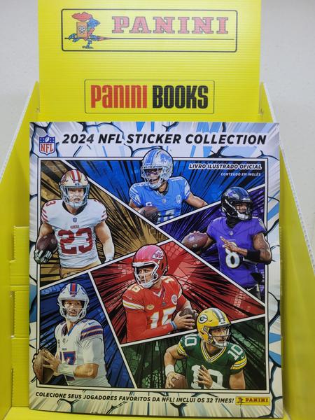 Imagem de Envelope NFL 2024, 20 Envelopes = 100 Cromos + Album Capa Cartão