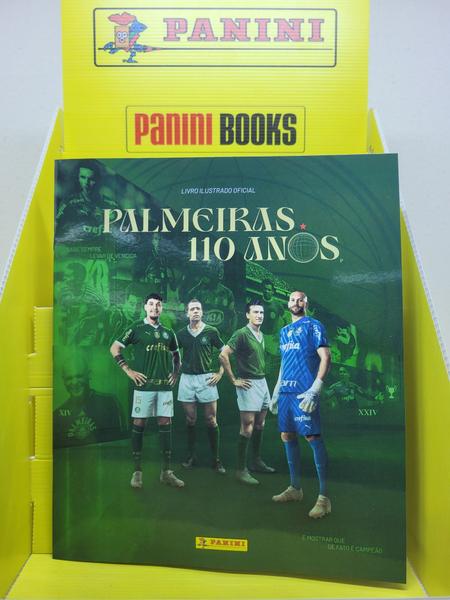 Imagem de Envelope Palmeiras 2024, 5 Envelopes = 25 Cromos + Album Capa Dura