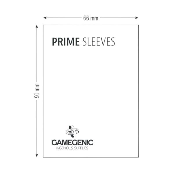 Imagem de Envelope Protetor De Cartas Gamegenic Prime Sleeves (Preto)