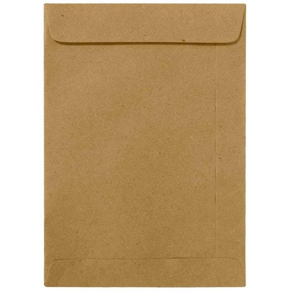 Imagem de Envelope Saco Kraft Natural KN34 240x340mm Caixa com 100 Unidades TILIBRA