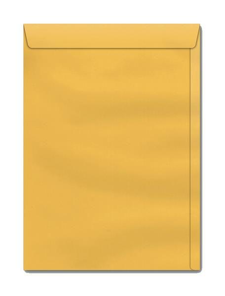 Imagem de Envelope Saco Kraft Ouro 120x175 mm Caixa Com 250 Unidades