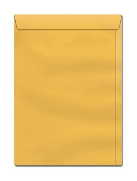 Imagem de Envelope Saco Kraft Ouro 162x229 mm Caixa Com 250 Unidades