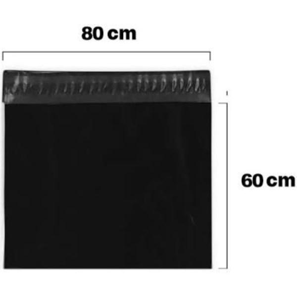 Imagem de Envelope Segurança 80x60 Saco Correios Plástico E-commerce Fecho Adesivo Embalagem 100und
