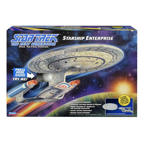 Imagem de Envie o PlayMates Star Trek Enterprise D de próxima geração