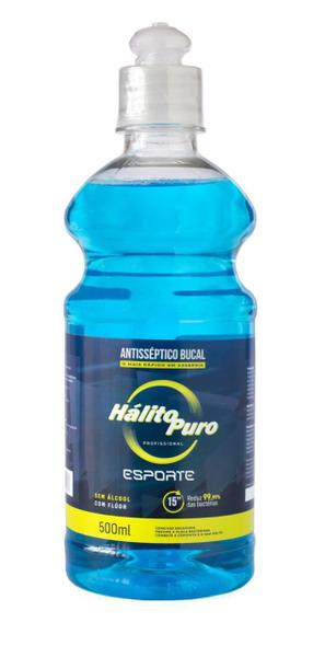 Imagem de Enxaguante Antisséptico Bucal Esporte 500Ml Tampa Pushpull