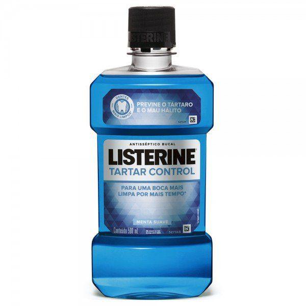 Imagem de Enxaguante Antisséptico Bucal Listerine Antitártaro 500ml