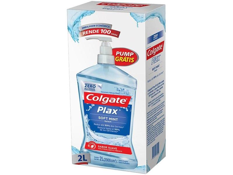 Imagem de Enxaguante Bucal Colgate sem Álcool Plax Soft Mint