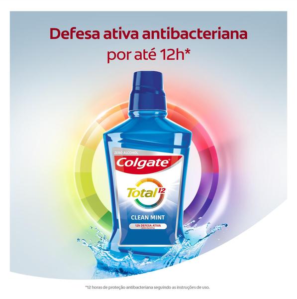 Imagem de Enxaguante Bucal Colgate Total 12 Clean Mint 2L