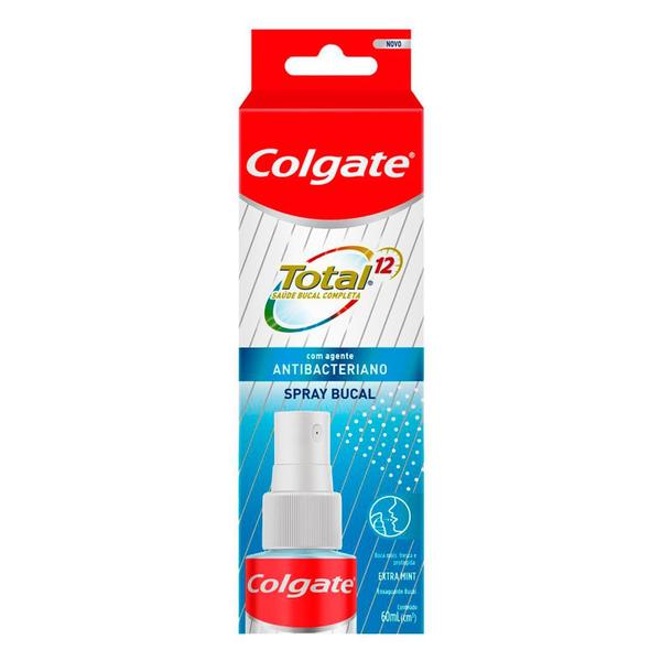 Imagem de Enxaguante Bucal Colgate Total 12 Spray 60ml