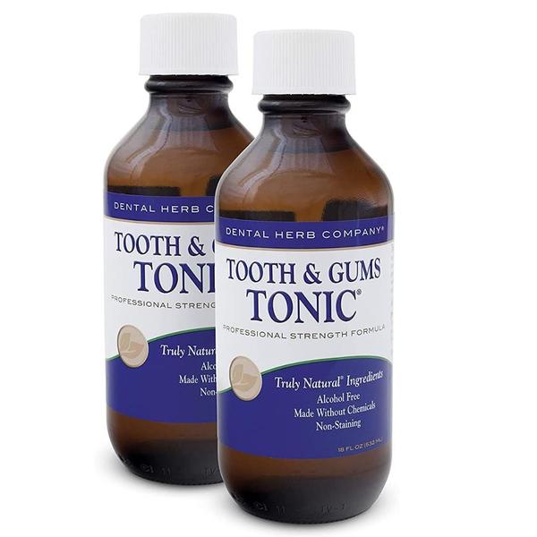 Imagem de Enxaguante bucal Dental Herb Company Tônico para dentes e gengivas 532 ml x 2