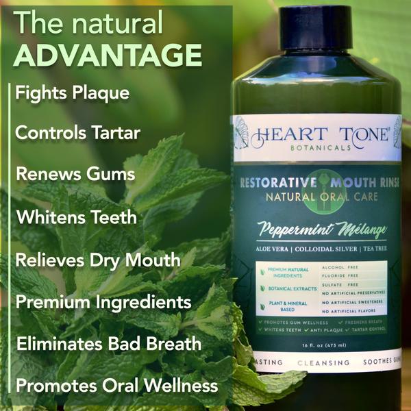 Imagem de Enxaguante bucal Heart Tone Botanicals Nano Silver All Natural