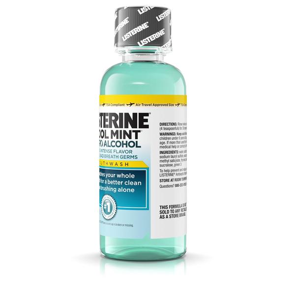 Imagem de Enxaguante bucal Listerine Antiséptico Zero Cavity Clean Mint 95 mL x24