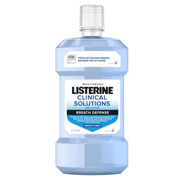 Imagem de Enxaguante bucal Listerine Clinical Solutions Breath Defense 1L