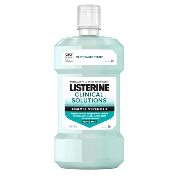 Imagem de Enxaguante bucal Listerine Clinical Solutions Enamel Strength 1L