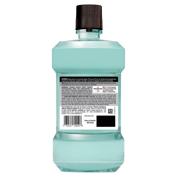 Imagem de Enxaguante Bucal Listerine, Cool Mint Refrescância Intensa, sem Álcool 1 Litro