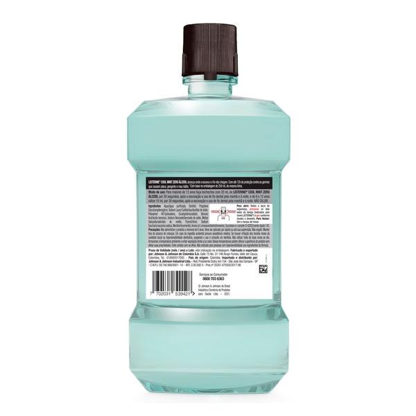 Imagem de Enxaguante Bucal Listerine Cool Mint Zero Álcool Menta Suave 1,5L