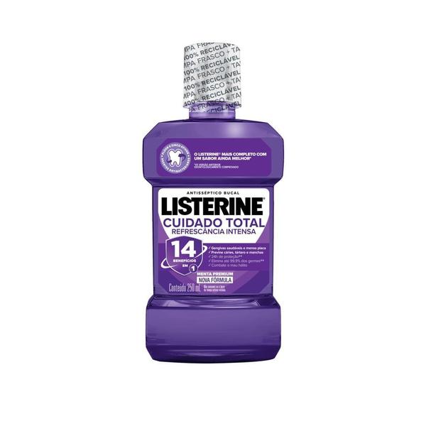 Imagem de Enxaguante Bucal Listerine Cuidado Total 250ml