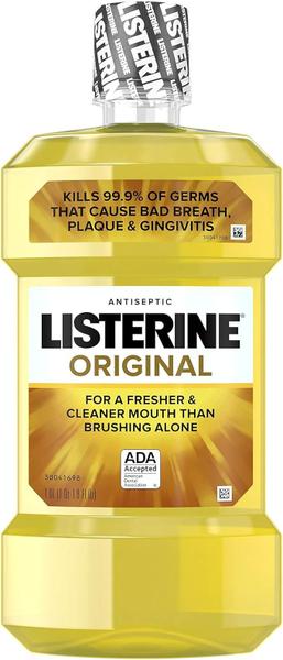 Imagem de Enxaguante bucal Listerine Original Oral Care Antisséptico 1L