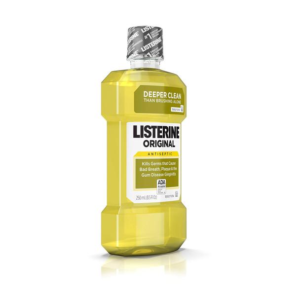 Imagem de Enxaguante bucal Listerine Original Oral Care Antisséptico 250mL