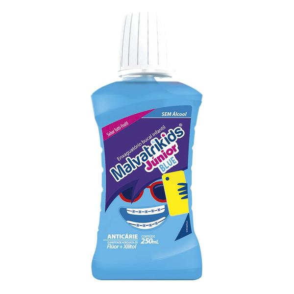 Imagem de Enxaguante Bucal Malvatrikids Júnior Blue 250ml