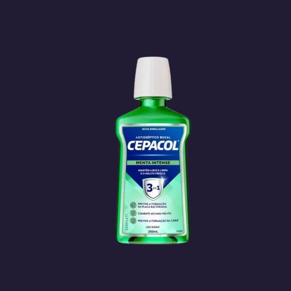 Imagem de Enxaguante Bucal Menta Intense 250ml - Cepacol