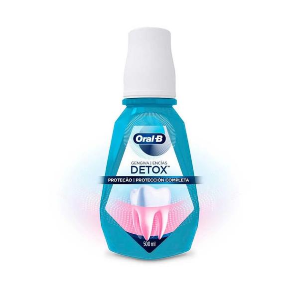 Imagem de Enxaguante Bucal Oral-B Gengiva Detox 500ml