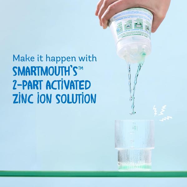 Imagem de Enxaguante bucal SmartMouth Activated System, 2 frascos de 960 ml de hortelã fresca