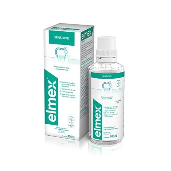 Enxaguante Elmex Sensitive 400Ml Imagem de Enxaguante Elmex Sensitive 400Ml