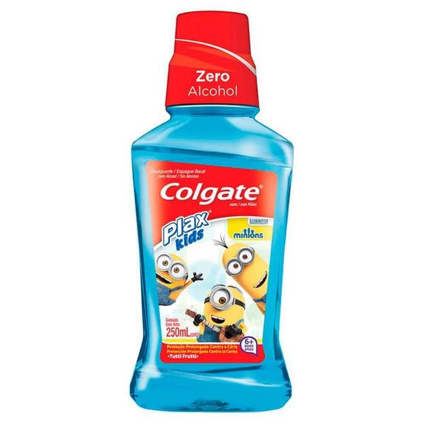 Imagem de Enxaguatório bucal colgate plax kids com 250ml