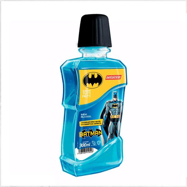 Imagem de Enxaguatorio bucal dentalclean batman tutti frutti 300ml