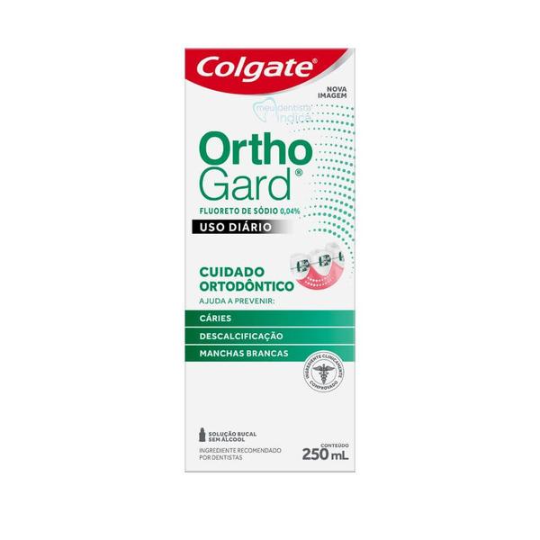 Imagem de Enxaguatório Bucal Orthogard com Flúor  250 ml  Colgate