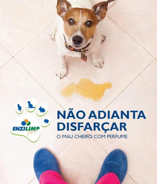 Imagem de Enzilimp Pet 500g Controla Odor Mau Cheiro Urina Fezes