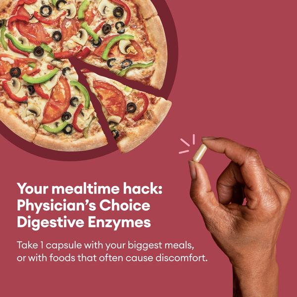 Imagem de Enzimas digestivas Physician's CHOICE 30 comprimidos