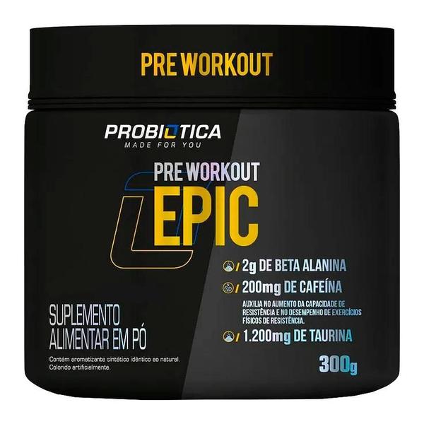 Epic 300G - Probiótica - Pote - Limão - Probiotica Imagem de Epic 300G - Probiótica - Pote - Limão