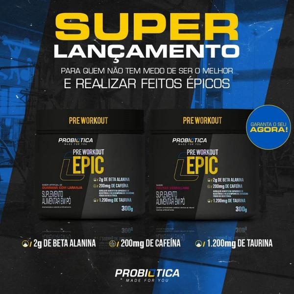 Imagem de Epic Pre Workout (300g) - Sabor Brazilian Fruits