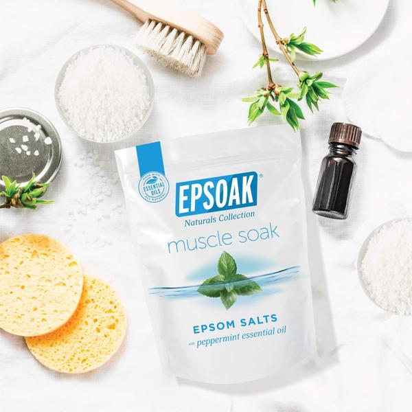 Imagem de Epsom Salt Epsoak Muscle Soak 5,4 kg com eucalipto e hortelã