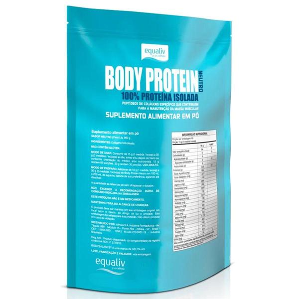 Imagem de Equaliv Body Protein Refil 900g