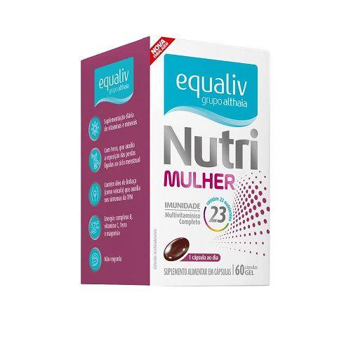 Equaliv Nutri Mulher c/60 Cápsulas Imagem de Equaliv Nutri Mulher c/60 Cápsulas